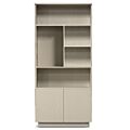 Boekenkast Eco Line 5 Vaks Links Taupe