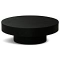 Salontafel Pando Zwart Ø85