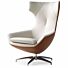  Leolux Caruzzo Fauteuil Met Hocker