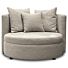  Luxe Lounge Fauteuil Vermont Taupe Medium