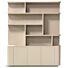 Boekenkast Japano 8-Vaks Taupe