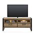  Metalo, Dressoir 210 Cm - 2-Deuren + 2-Laden + 1-Niche (+ LED)