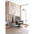 Lotis, Relaxfauteuil (Incl. Poef) - Stof Pala - Lichtgrijs