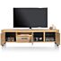 Delmonte, Lowboard 140 Cm - 2-Deuren + 1-Lade + 1-Niche (LED + Dimmer)