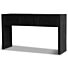 Sidetable Diamond Zwart 140cm Eiken