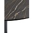 Eettafel Ranara Rond Keramiek Zwart ø130 Cm