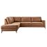 Hoekbank Creon bruin + bonellvering
