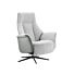 Relaxfauteuil Hessa M Grijs