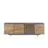 Dressoir Sirione HPL zebra marmer old teak