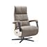 Relaxfauteuil Chanti S Beige Bruin Leer