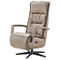 Relaxfauteuil Dalero taupe 