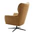 Draaifauteuil Plentia okergeel