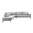 Hoekbank Brisana grijs links