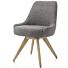 Rocco, Eetkamerstoel - Draaibaar + Pocket - Naturel Eiken - Stof Brioni - Lever