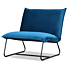 Lounge Fauteuil Elton Blauw