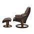 Stressless RelaxFauteuil Reno Bruin Leder