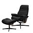 Sunrise (M) Cross fauteuil met voetenbank