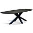 Eettafel Caval Mango Zwart Deens Ovaal