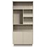  Boekenkast Eco Line 4 Vaks Taupe