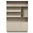  Boekenkast Eco Line 4 Vaks Taupe