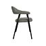 LABEL51 Eetkamerstoel Amaze Antraciet Micro Suede 