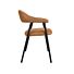 LABEL51 Eetkamerstoel Amaze Cognac Micro Suede