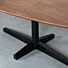 LABEL51 Eetkamertafel Rosie Nature Mangohout 220x100 cm