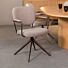 LABEL51 Eetkamerstoel Basel Mushroom Royal Boucle