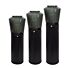 Windlicht Set Leather Snake Black & Smoke Brillant Glass