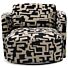 Draaifauteuil Irene Zwart&Taupe