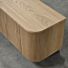 TV Dressoir Axel New Oak Ronde Hoek