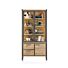  Metalo, Boekenkast 65 Cm - 1-Lade + 5-Niches