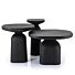 Side table Squand small - black