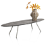 Salontafel Niora 150 Cm HPL Silk Grey