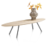 Salontafel Niora 150 Cm Fineer Metal Graphite