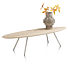 Salontafel Niora 150 Cm Fineer Silk Grey