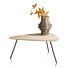 Salontafel Niora 85 Cm Eiken Metal Graphite