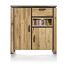 Farmland, Highboard 125 Cm - 2-Deuren + 1-Lade + 1-Niche (+ LED)