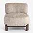 Fauteuil Rhodi Taupe 