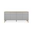 Dressoir Stip Scandinavisch Grijs L