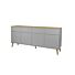 Dressoir Stip Scandinavisch Grijs L
