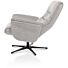 Lotis, Relaxfauteuil (Incl. Poef) - Stof Pala - Lichtgrijs