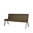 LABEL51 Eetkamerbank Matz - Army green - Microfiber - 175 cm