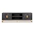 TV-dressoir Blackbone brass 4-deuren 200