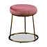 Trendy Kruk Bijzettafel Lieke Velours Roze