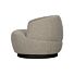 WOOLLY DRAAIFAUTEUIL BOUCLÉ NATUREL GEMELEERD