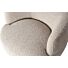 WOOLLY DRAAIFAUTEUIL BOUCLE NATUREL GEMELEERD