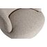 WOOLLY DRAAIFAUTEUIL BOUCLE NATUREL GEMELEERD