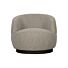 WOOLLY DRAAIFAUTEUIL BOUCLE NATUREL GEMELEERD