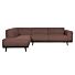STATEMENT HOEKBANK LINKS BOUCLE COFFEE